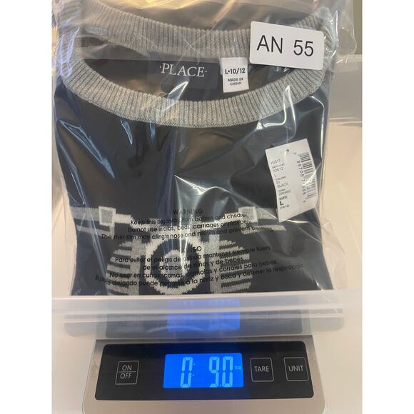 NWT The Childrens Place Motorcycle Crewneck Sweater Top - Size Boy's Large 10/12 - Picture 5 of 5